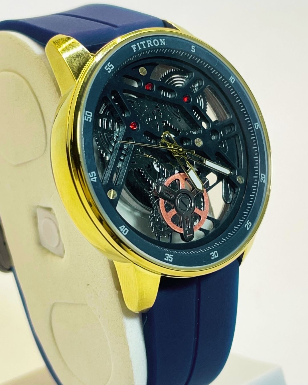 Fitron Blue Edition Rubber Straps β Elegant, Comfortable & Premium | FineOclock