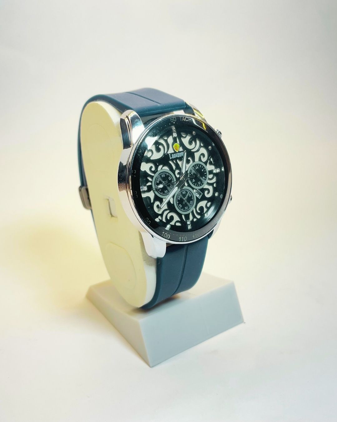 Lookworld Grey Edition Rubber Straps – Elegant, Comfortable & Premium | FineOclock
