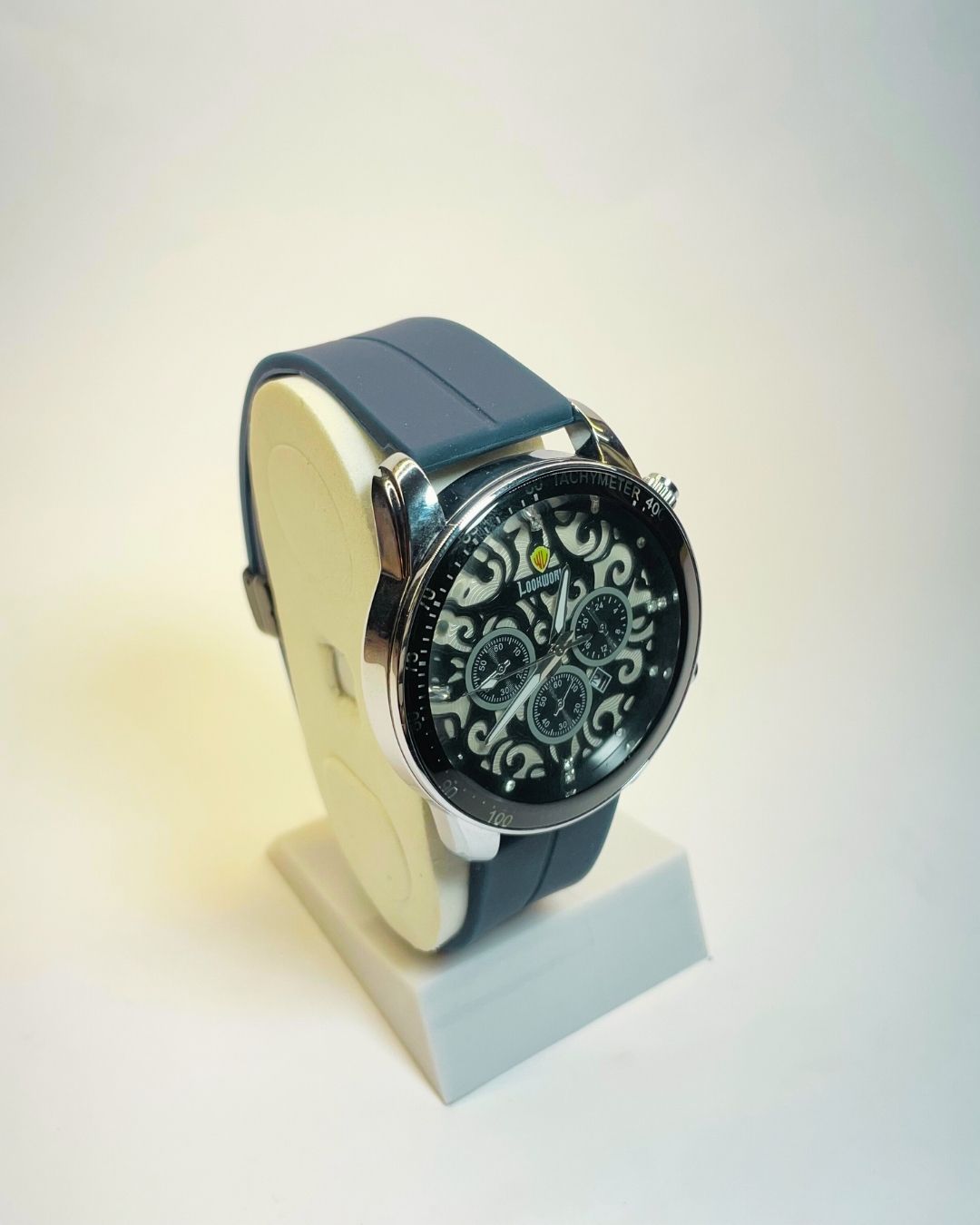 Lookworld Grey Edition Rubber Straps – Elegant, Comfortable & Premium | FineOclock