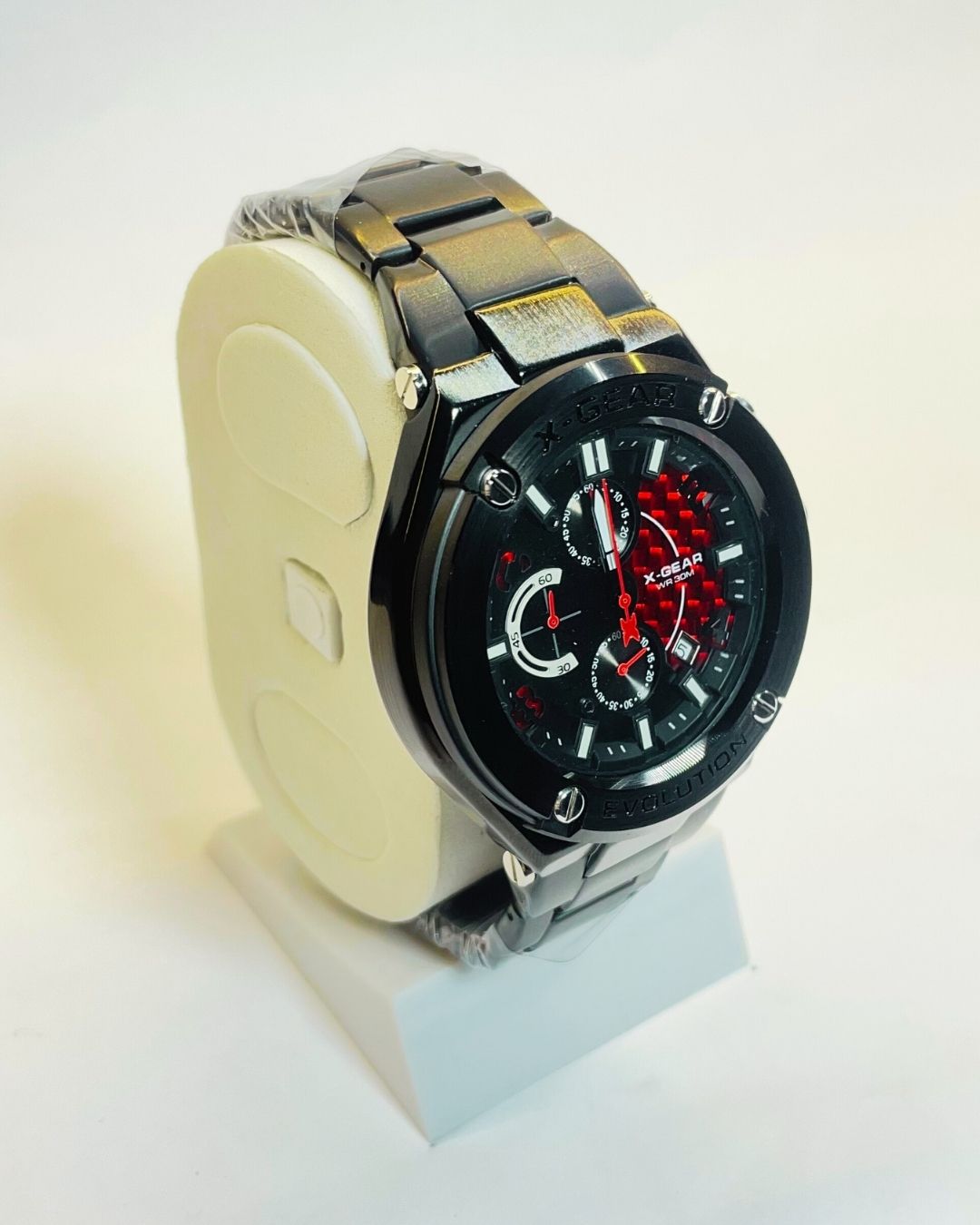 X-Gear Black Edition Stainless Steel – Elegant, Comfortable & Premium | FineOclock