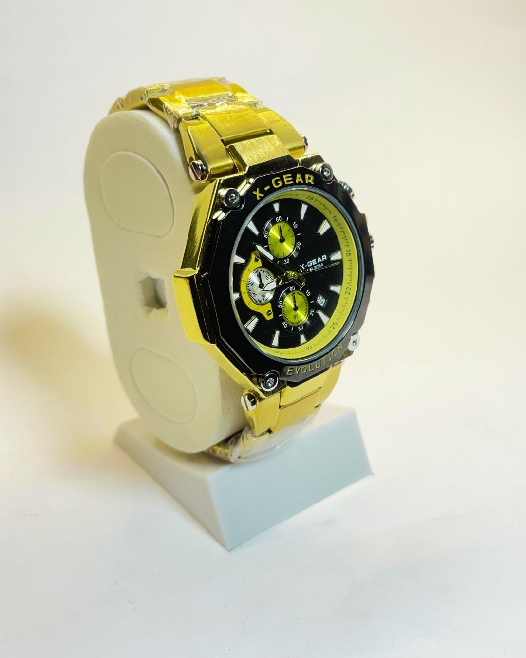 X-Gear Gold Edition Stainless Steel – Elegant, Comfortable & Premium | FineOclock