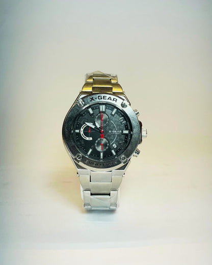 X-Gear Silver Edition Stainless Steel – Elegant, Comfortable & Premium | FineOclock