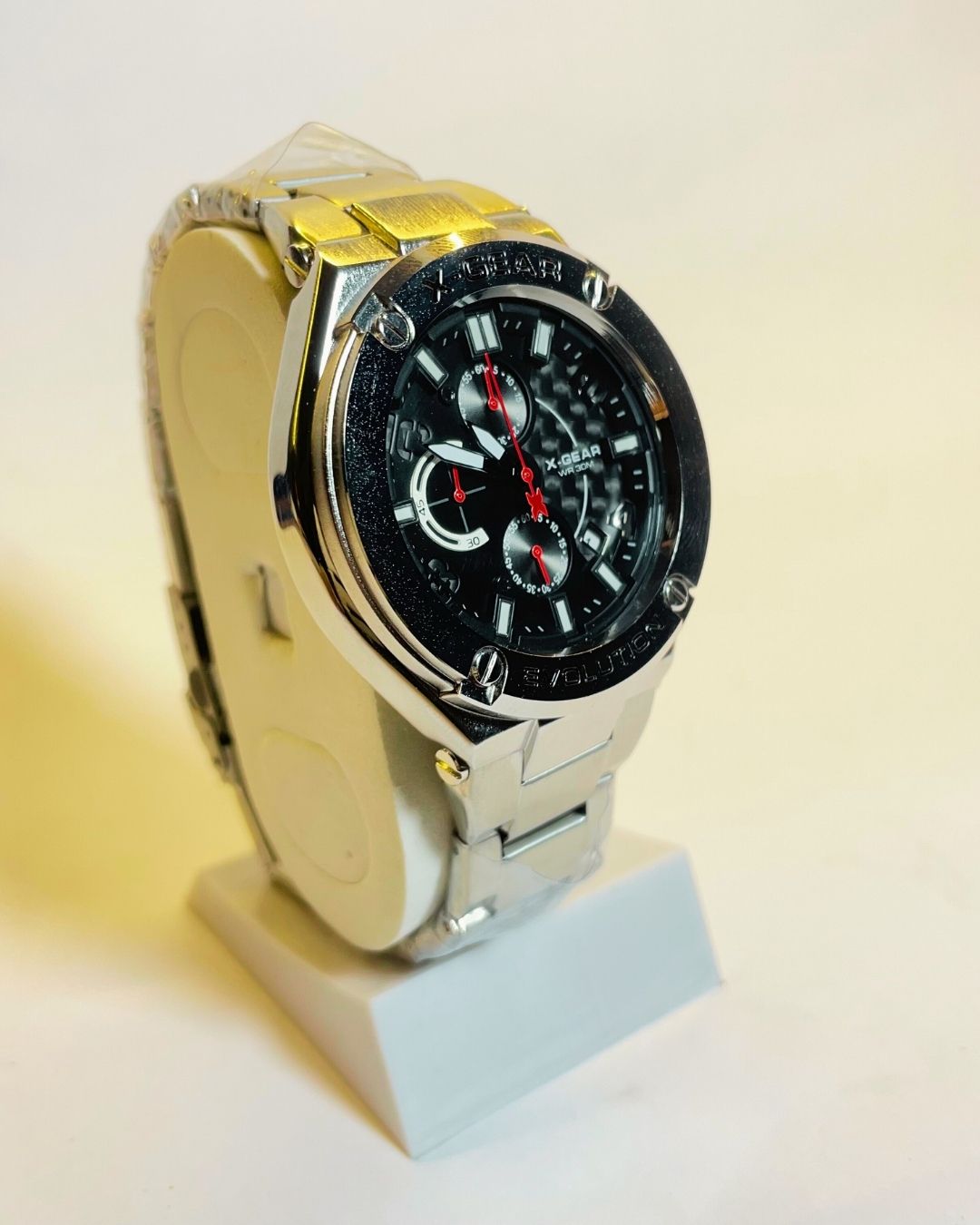 X-Gear Silver Edition Stainless Steel – Elegant, Comfortable & Premium | FineOclock