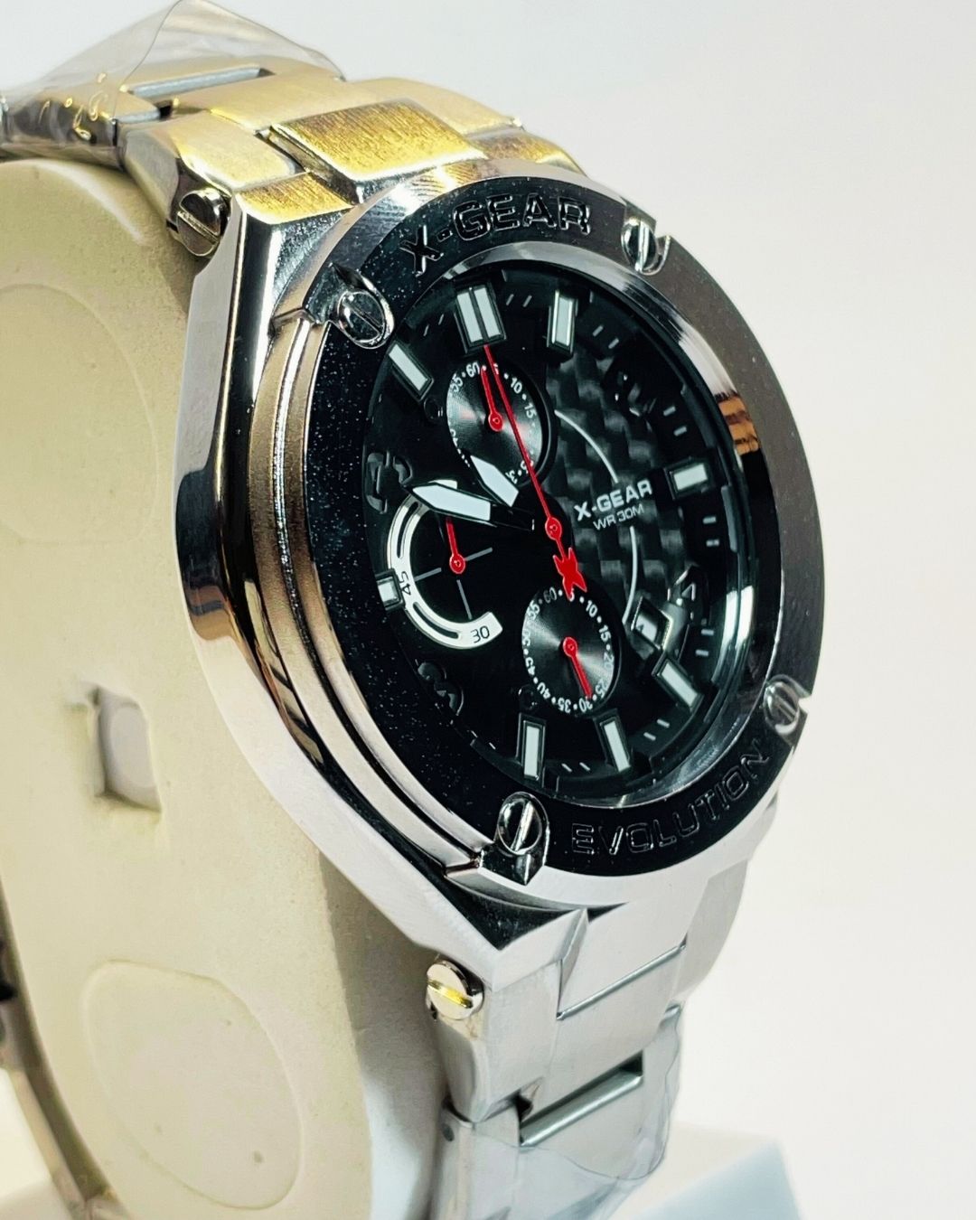 X-Gear Silver Edition Stainless Steel – Elegant, Comfortable & Premium | FineOclock