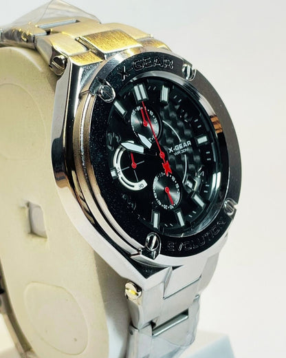 X-Gear Silver Edition Stainless Steel – Elegant, Comfortable & Premium | FineOclock