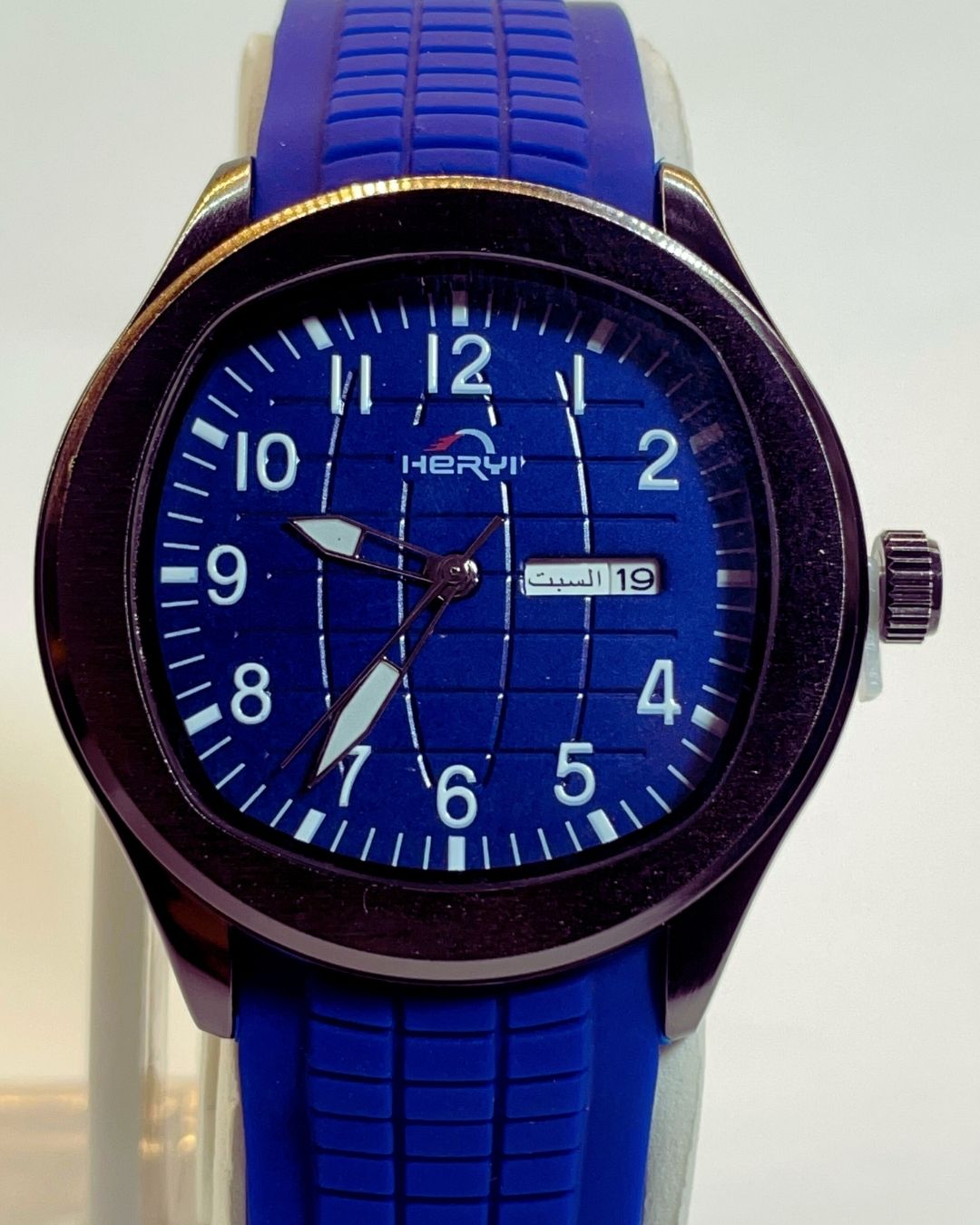 Hervi Blue Edition Rubber Straps – Elegant, Comfortable & Premium | FineOclock