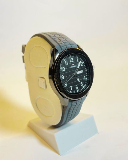 Hervi Grey Edition Rubber Straps – Elegant, Comfortable & Premium | FineOclock
