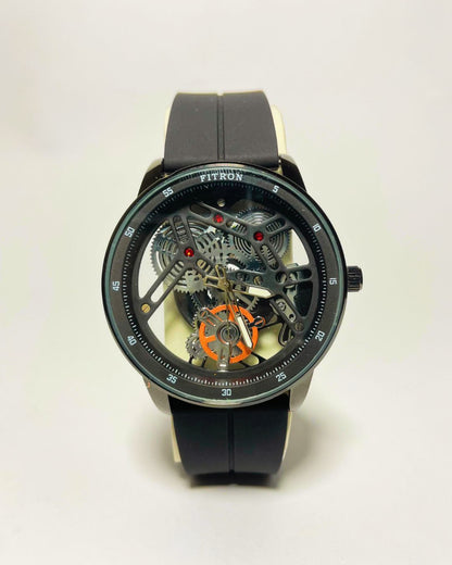 Fitron Black Edition Rubber Straps – Elegant, Comfortable & Premium | FineOclock