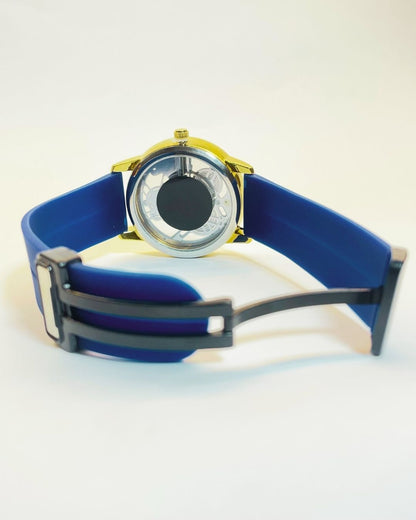 Fitron Blue Edition Rubber Straps – Elegant, Comfortable & Premium | FineOclock