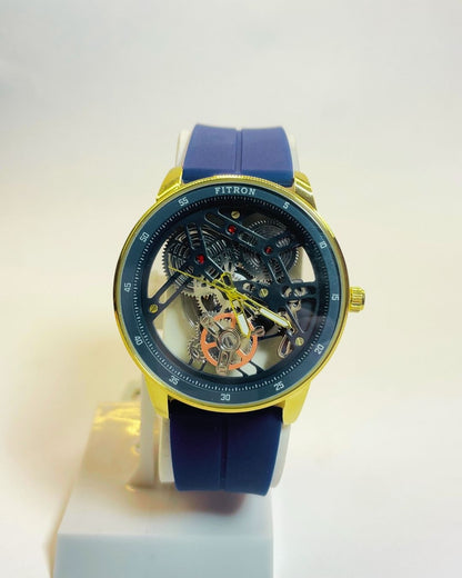 Fitron Blue Edition Rubber Straps – Elegant, Comfortable & Premium | FineOclock
