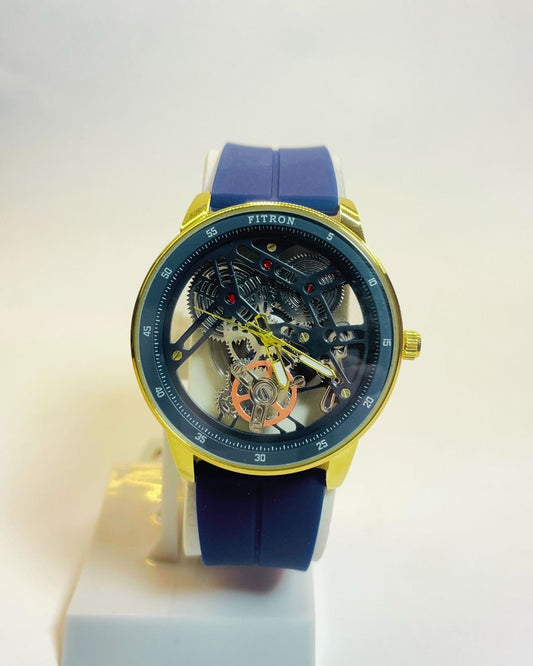 Fitron Blue Edition Rubber Straps – Elegant, Comfortable & Premium | FineOclock