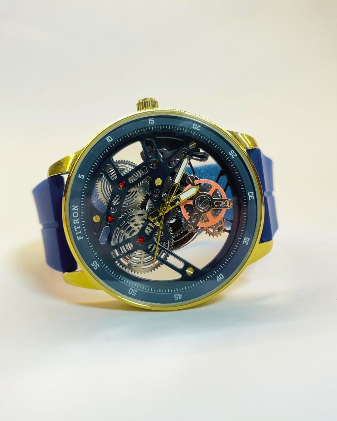 Fitron Blue Edition Rubber Straps – Elegant, Comfortable & Premium | FineOclock